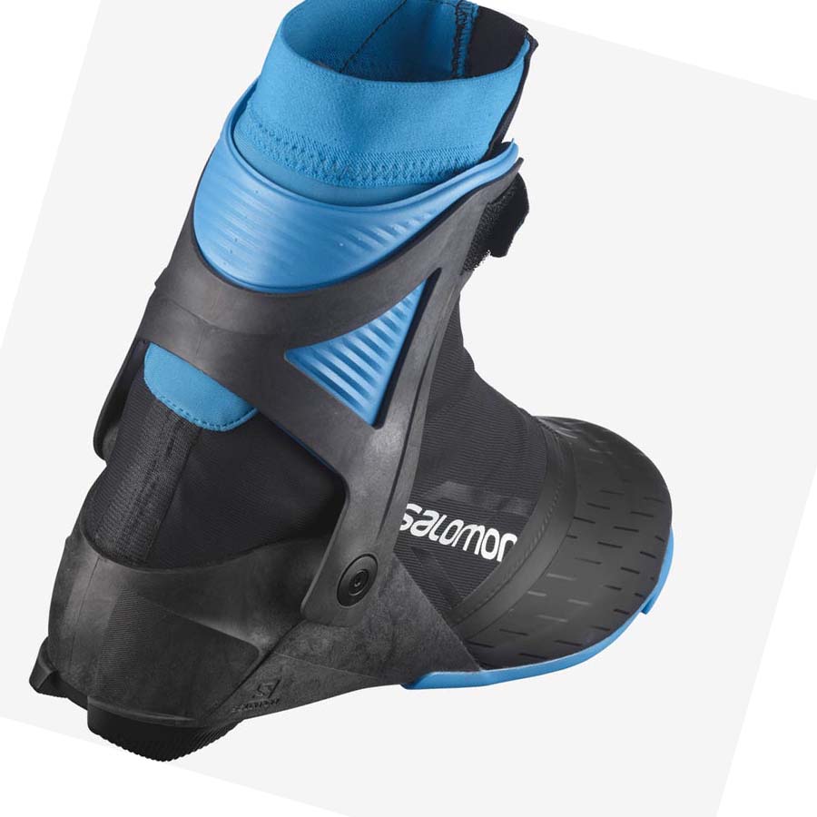 Salomon S/MAX CARBON SKATE MV PROLINK Síbakancs Férfi Fekete Kék | HU 2738FDN